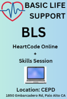 BLS HeartCode Online & Skills Check (at CEPD) Banner